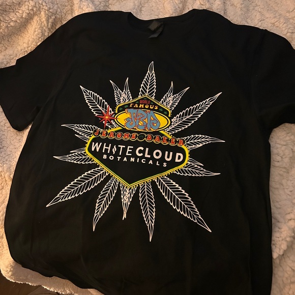 Swag white cloud Gildan Black Party Favors t-shirt, cultivator brand new - Picture 2 of 3